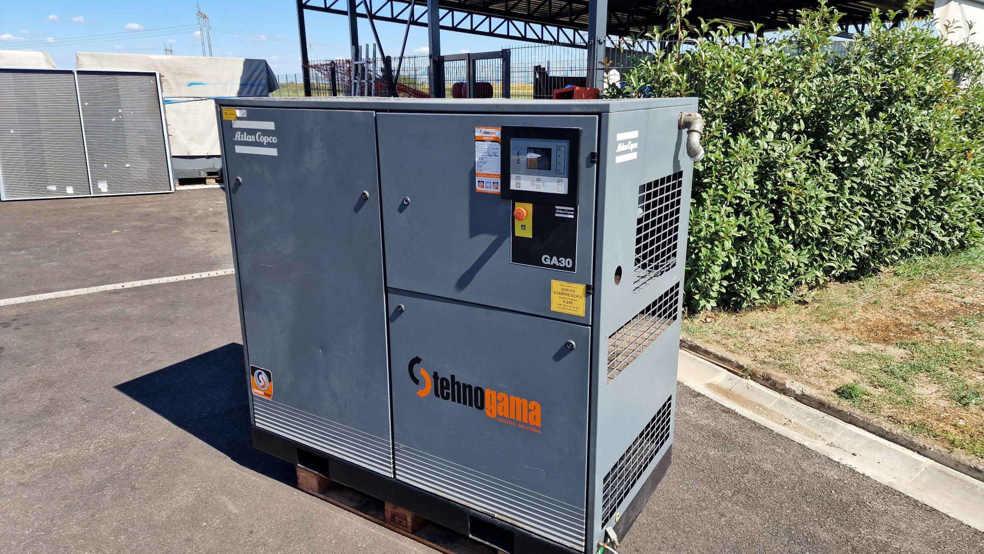Screw compressor Atlas Copco GA 30 – 7.5 bar (11111010143) 2