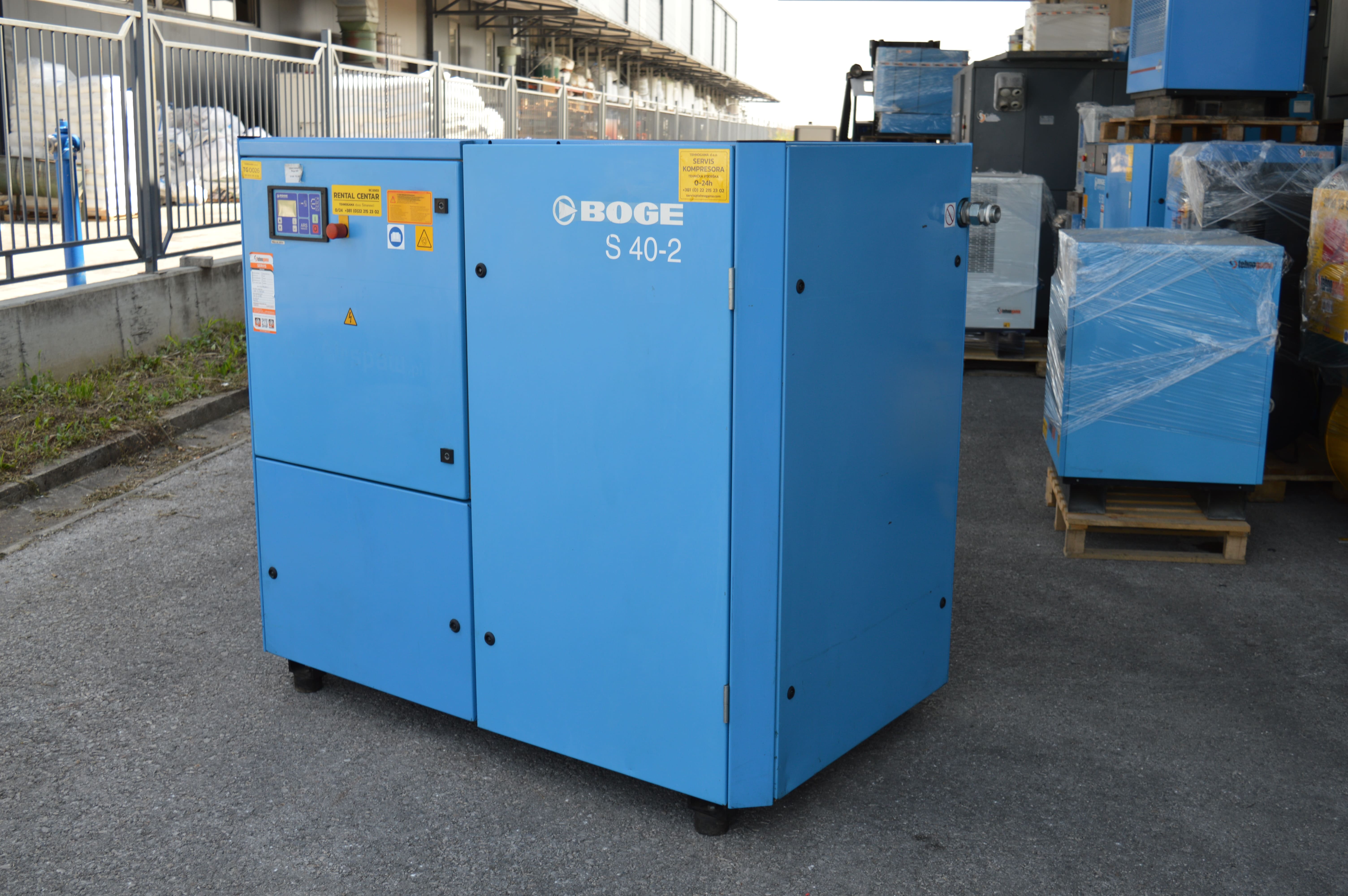 Screw compressor BOGE S 40-2 (11111010034) 2