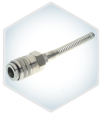 163 Compression socket with spring