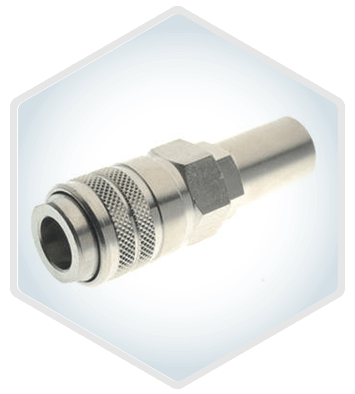 166 Socket for rubber hose