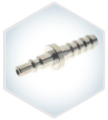 205 Plug with rest for rubber hose
