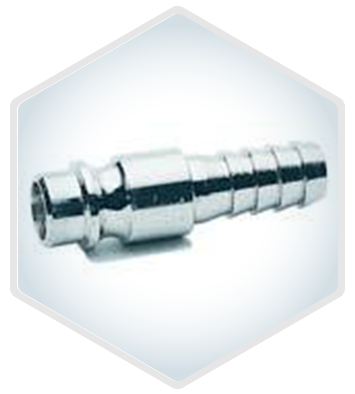 265 Plug with rest for rubber hose