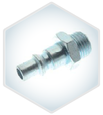 271AC Steel male plug