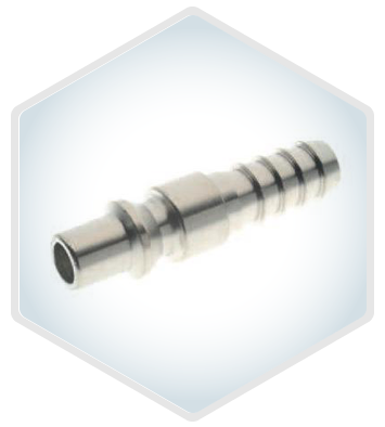 275 Plug with rest for rubber hose