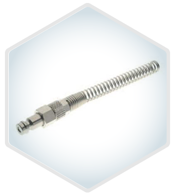 283 Compression shutter plug with nut and spring
