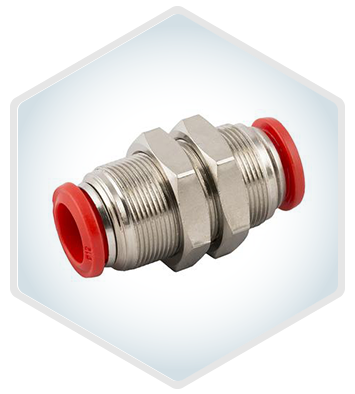 50050-Red-BULKHEAD-CONNECTOR
