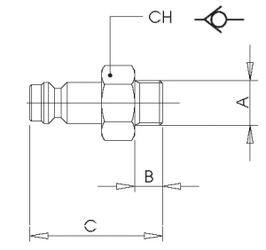 MALE SHUTTER PLUG