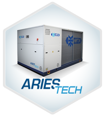 Vazdušno hlađeni čileri Aries Tech