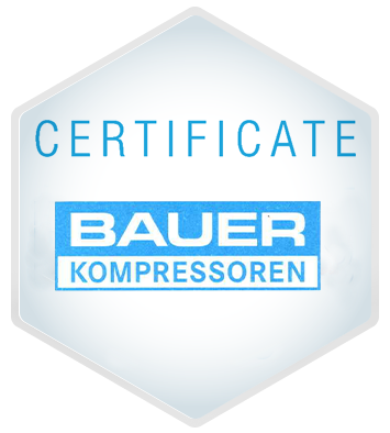 Stručni Sertifikati BAUER Kompressorn