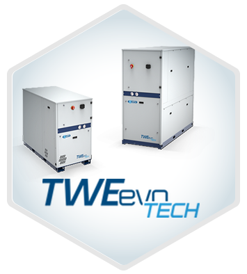 Vodeno hlađeni čileri TWEevo Tech
